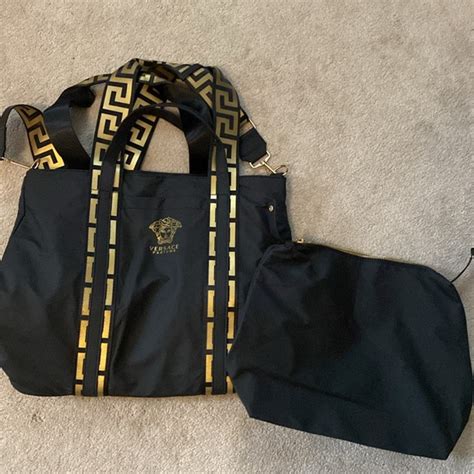 portatutto nylon versace